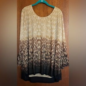 Est. 1946 Women’s Leopard Blouse Size 26/28W